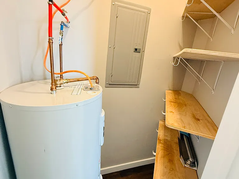 Bathroom Utility and Linen Closet
