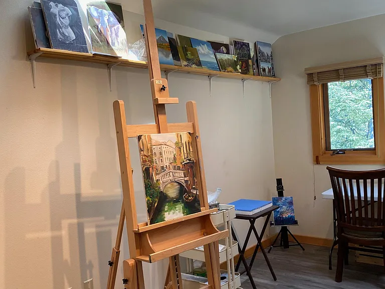 Art or craft room.