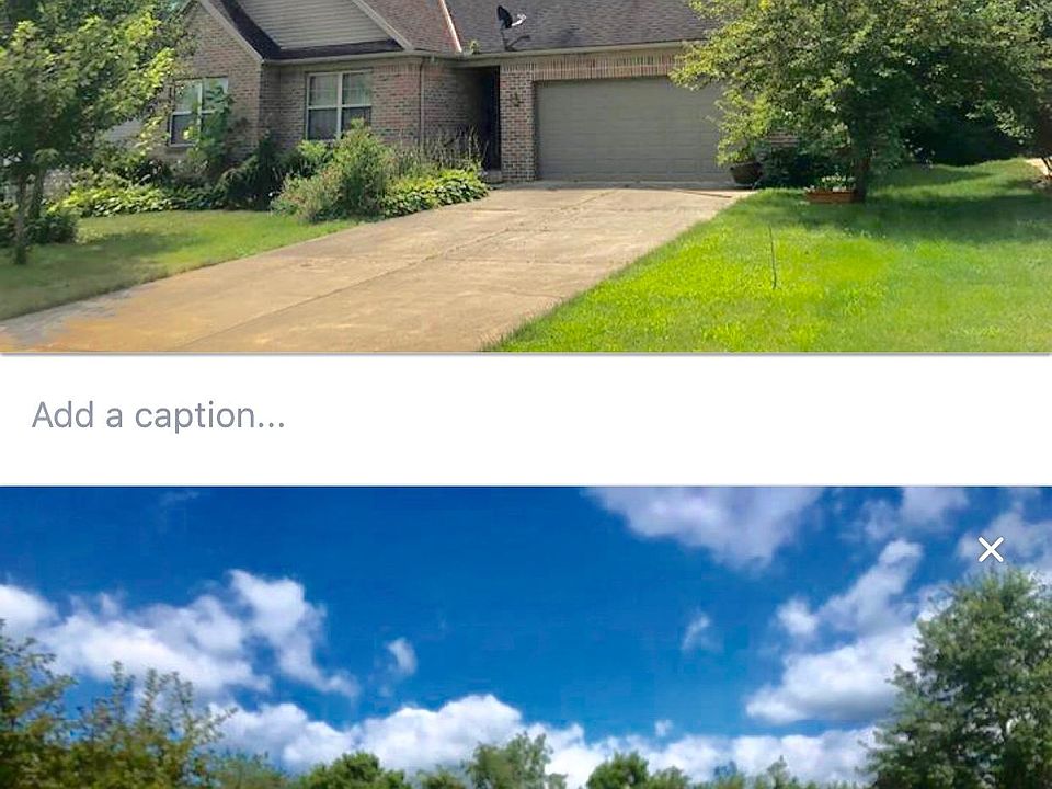Front of the house & view across the street and towards the Sunbury Walking Trail steps.