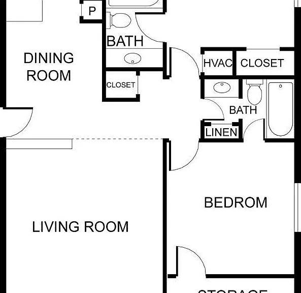 2 Bedroom x 2 Bathroom - 1240SF - 20FA20 2 Bedroom x 2 Bathroom - 1240SF - 20FA20