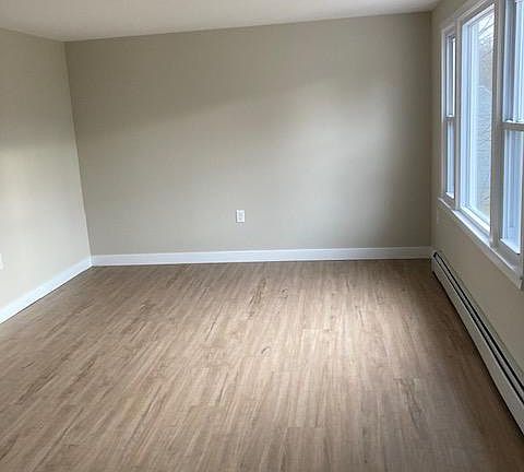 Family Room with new LVP