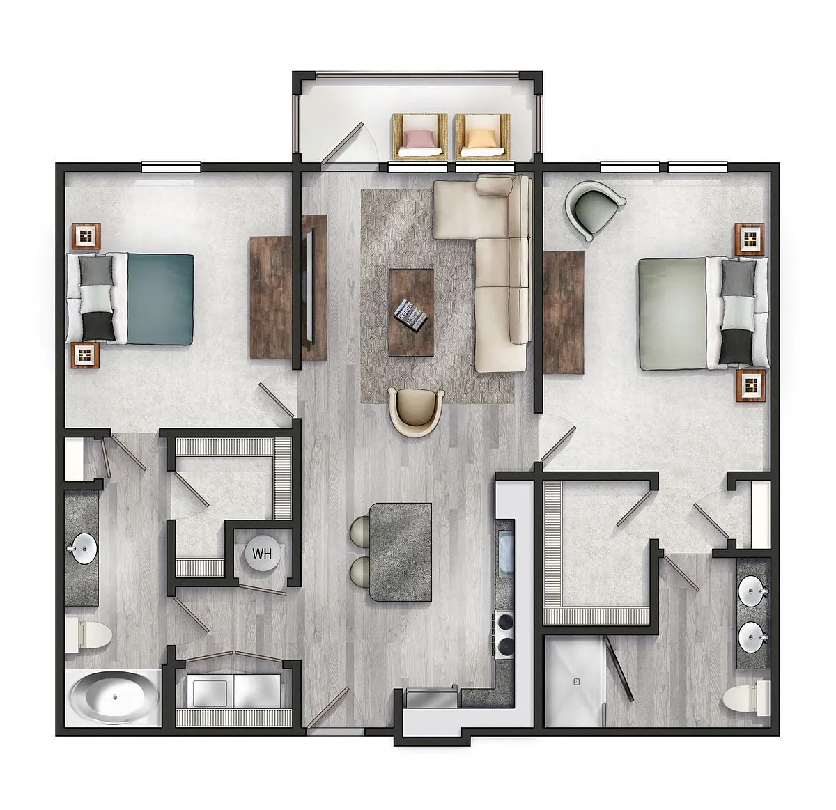 Floor plan Overbrook