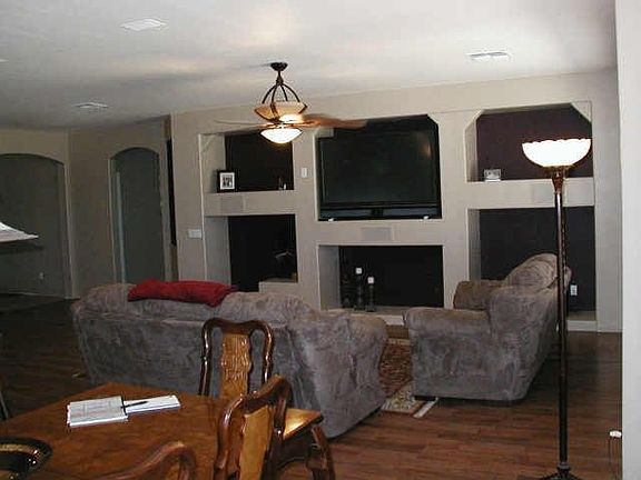 Custom media niche fits 62" tv