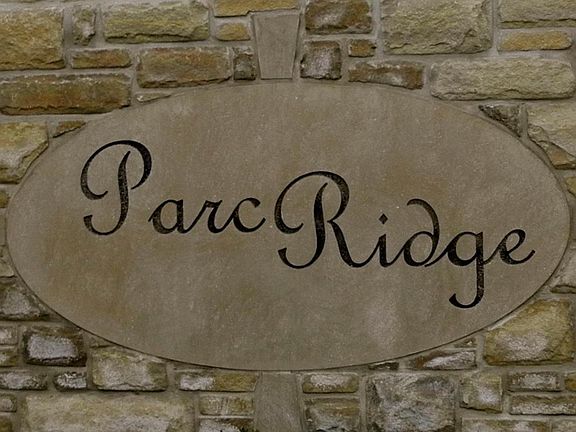 subdivision entrance monument off Arsenal