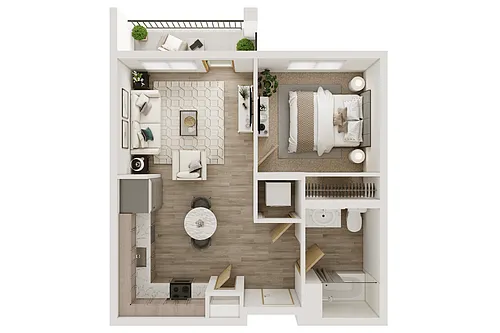 Floor plan Wilderness