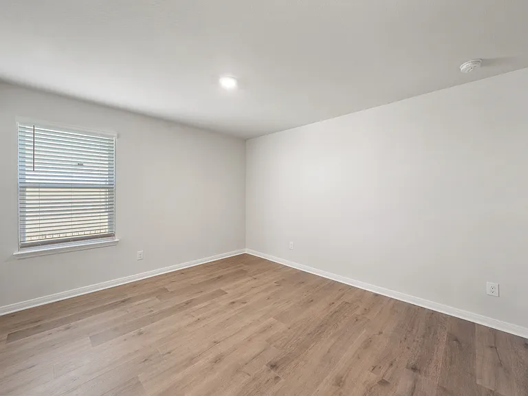 The secondary bedrooms are a great space for children's bedrooms or guest rooms.