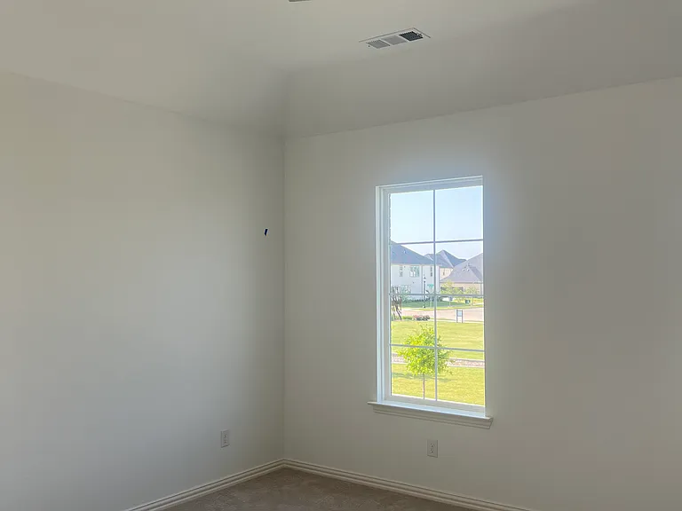 Ceiling fan in master bedroom