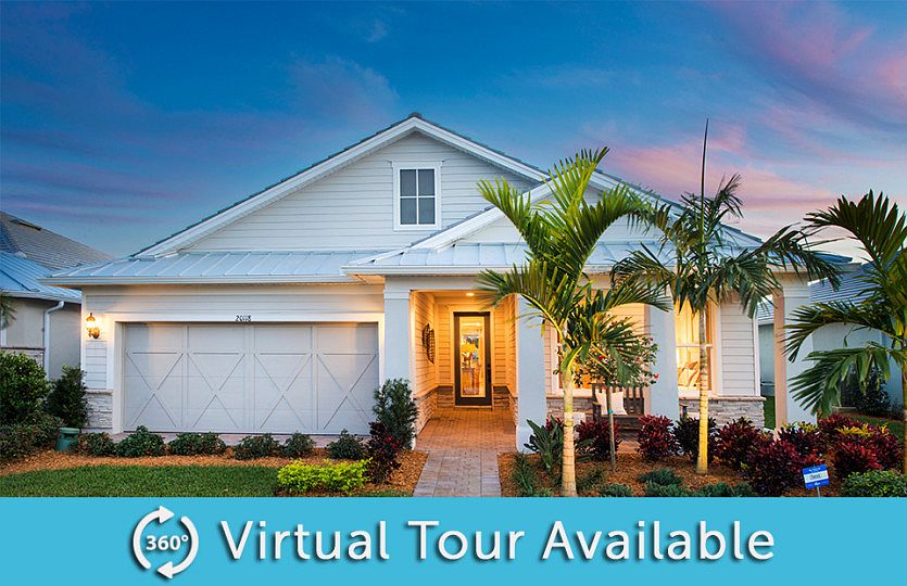 Home Exterior LC3C with decorative stone detail