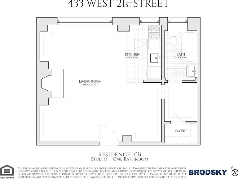 433 W 21st St #7B — Photo 2
