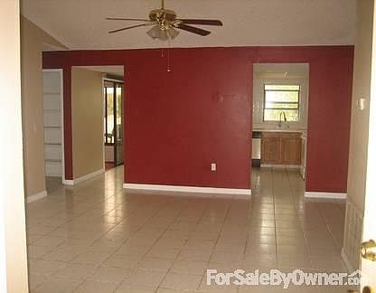 Living Room with fan