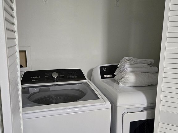 Washer and dryer