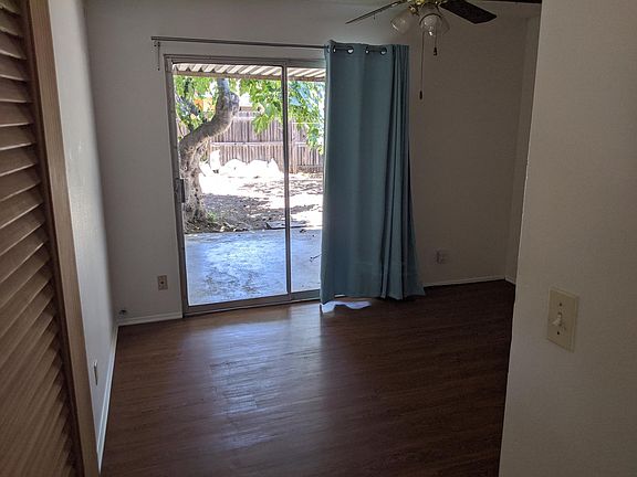 Sliding door from BR to patio