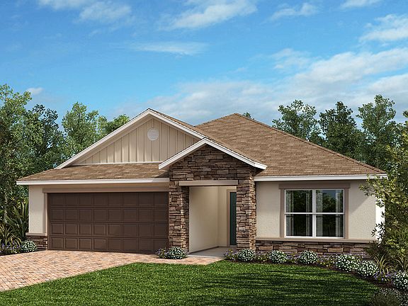 Exterior H with stone