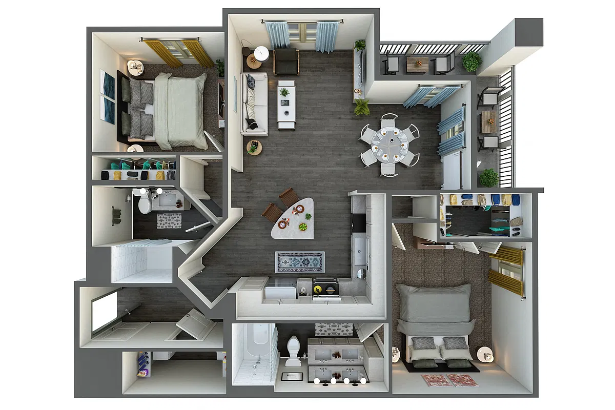 Floor plan B1