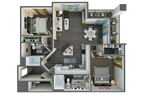 Floor plan B1