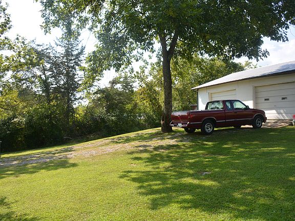 Right side of back of house