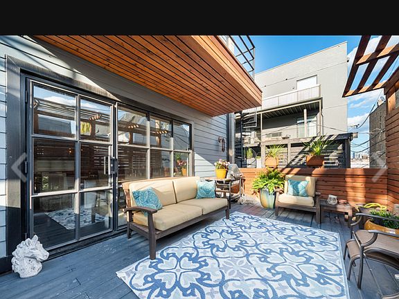 Deck off the kitchen