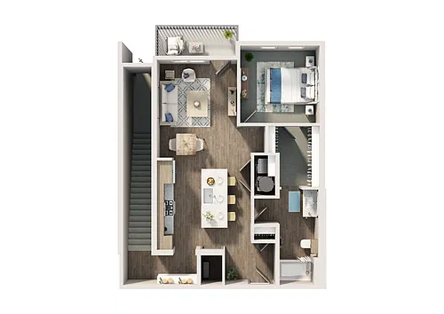 Floor plan Grand Haven w/ Garage