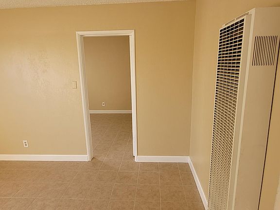 View of living room going into bedroom