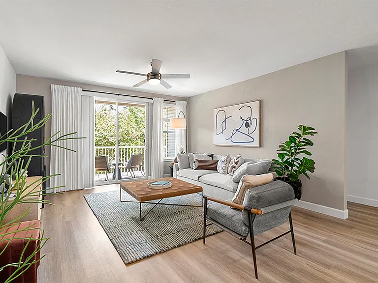 Vinyl plank flooring and upgraded finishes
