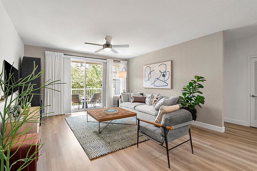 Vinyl plank flooring and upgraded finishes