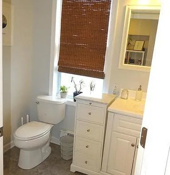 Bathroom1: toilet+sink