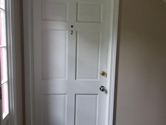 Apt 2 entrance door