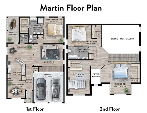 Floor plan Martin