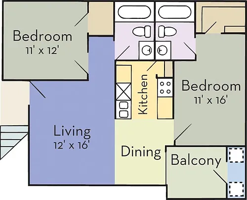 Floor plan Wave