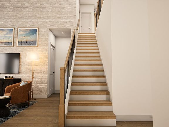 The Zinnia - Staircase