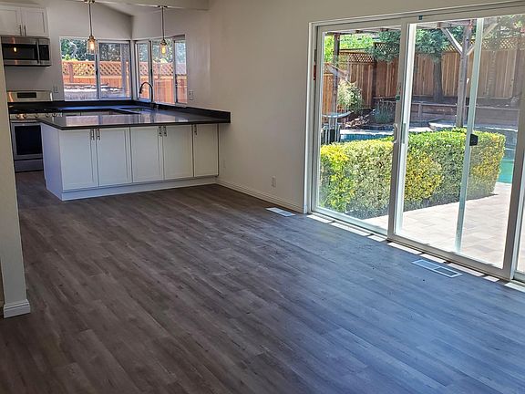 Family Room/Kitchen View w/Slider to Backyard