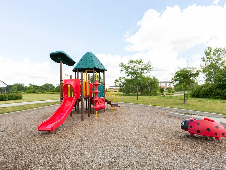 Brookview Park is steps away from our community.