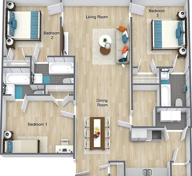 Apollo (3x3) Floorplan