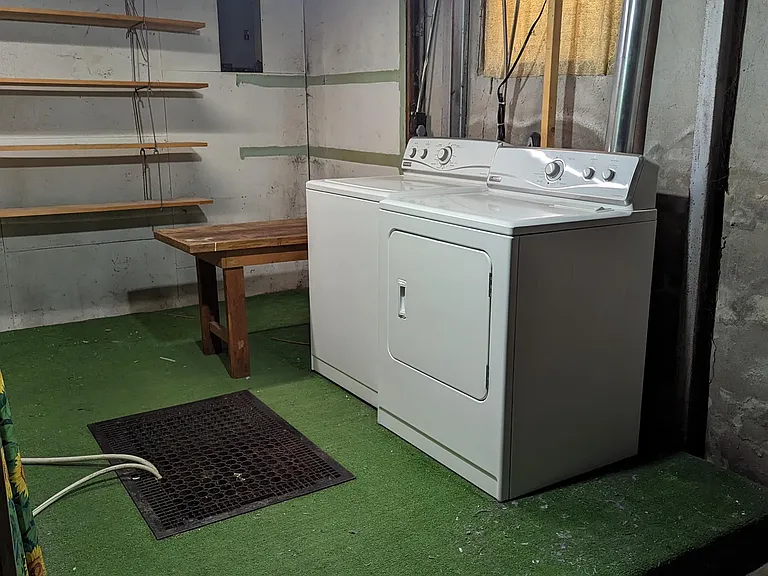 Washer & Dryer provided