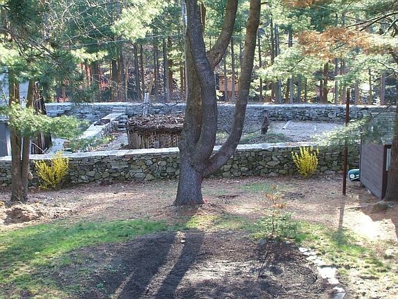 view toward pond