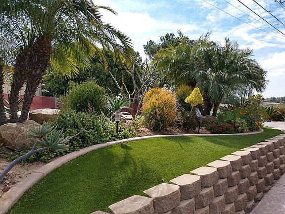 Front yard landscaping