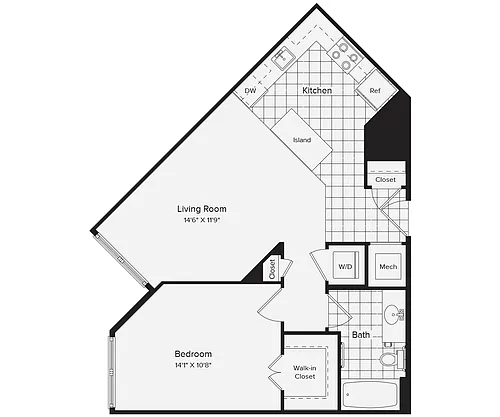 Floor plan A10