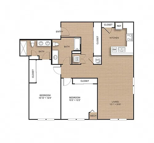 Floor plan B14