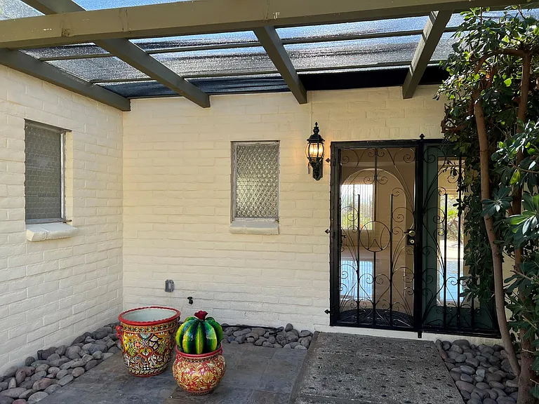 Front entrance.