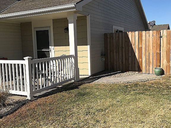 Walkway to gate