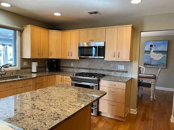 looking into the formal dining room