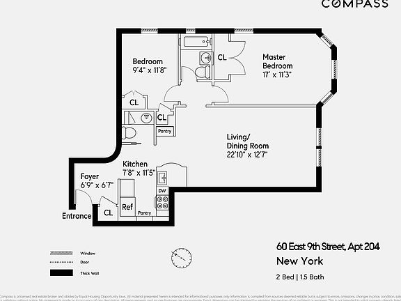 2nd image of 60 9th Ave APT 204