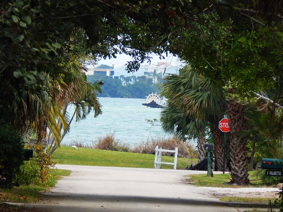View from end of driveway