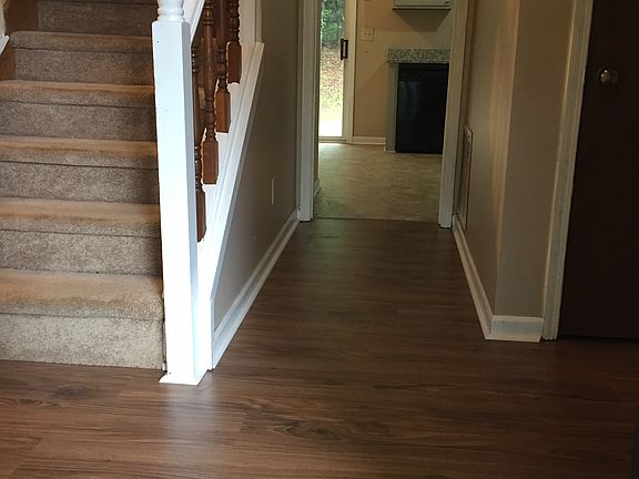 New flooring in entry