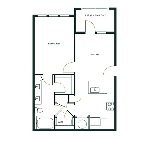 Floor plan A1F