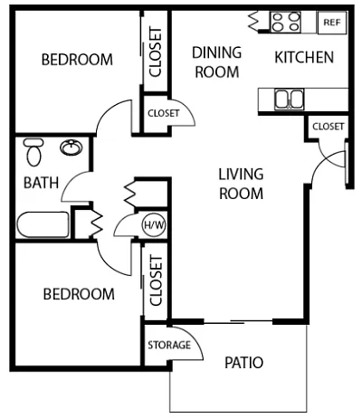 Floor plan Redondo