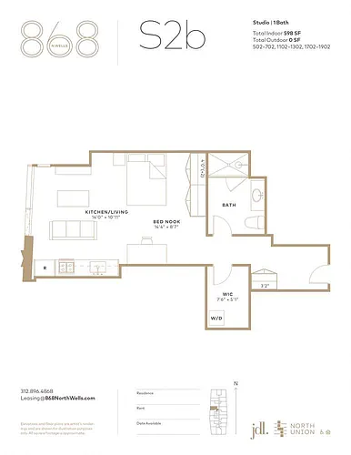Floor plan S2b