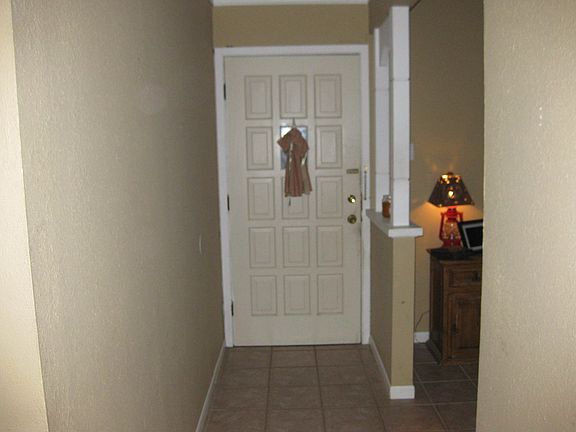 Front hallway from the front door
