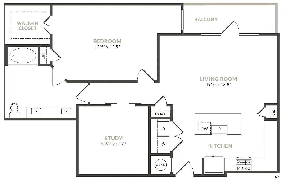 Floor plan A10