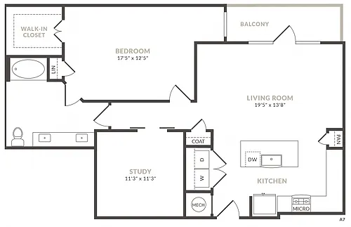 Floor plan A10